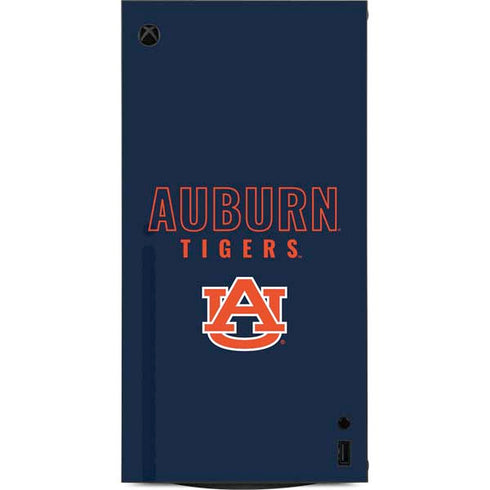 Auburn University Tigers Outline XBox Series X Digital Edition Console Skin